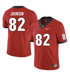 Men #82 Logan Johnson Georgia Bulldogs College Football Jerseys Sale-Red Anniversary Men #82 Logan Johnson Georgia Bulldogs College Football Jerseys Sale-Red Anniversary