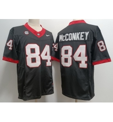 Men #84 Ladd McConkey Georgia Bulldogs F U S E College Black Football Jerseys Men #84 Ladd McConkey Georgia Bulldogs F U S E College Black Football Jerseys