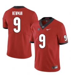 Men #9 Jamie Newman Georgia Bulldogs College Football Jerseys Sale-Red Men #9 Jamie Newman Georgia Bulldogs College Football Jerseys Sale-Red