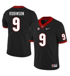 Men #9 Justin Robinson Georgia Bulldogs College Football Jerseys Sale-Black Men #9 Justin Robinson Georgia Bulldogs College Football Jerseys Sale-Black