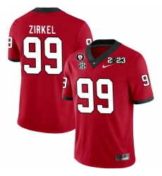 Men #99 Jared Zirkel Georgia Bulldogs 2022-23 CTP National Championship Football Jerseys Men #99 Jared Zirkel Georgia Bulldogs 2022-23 CTP National Championship Football Jerseys