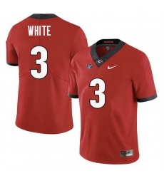 Men Georgia Bulldogs #3 Zamir White College Football Jerseys Sale-Red Men Georgia Bulldogs #3 Zamir White College Football Jerseys Sale-Red