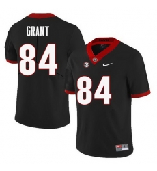 Men Georgia Bulldogs #84 Walter Grant College Football Jerseys Sale-Black Men Georgia Bulldogs #84 Walter Grant College Football Jerseys Sale-Black