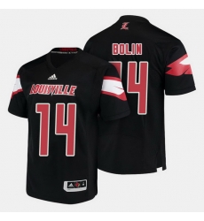 Louisville Cardinals Kyle Bolin College Football Black Jersey Louisville Cardinals Kyle Bolin College Football Black Jersey