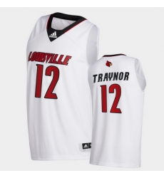 Men Louisville Cardinals Jj Traynor College Basketball White Swingman 2020 21 Jersey Men Louisville Cardinals Jj Traynor College Basketball White Swingman 2020 21 Jersey