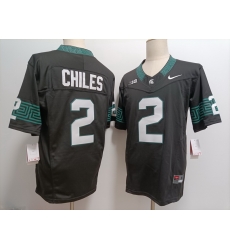 Michigan State Spartans #2 Aidan Chiles Black F U S E Jersey Michigan State Spartans #2 Aidan Chiles Black F U S E Jersey