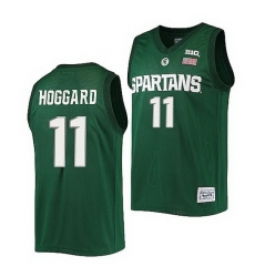 Michigan State Spartans A.J. Hoggard Green Alumni Commemorative Classic Jersey Michigan State Spartans A.J. Hoggard Green Alumni Commemorative Classic Jersey