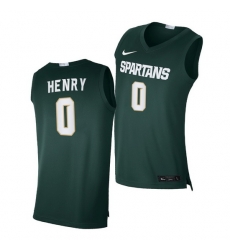 Michigan State Spartans Aaron Henry Green Alumni Limited Michigan State Spartans Jersey Michigan State Spartans Aaron Henry Green Alumni Limited Michigan State Spartans Jersey