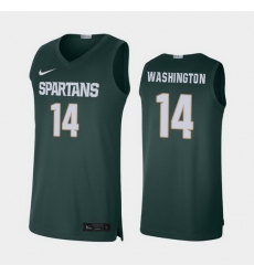 Michigan State Spartans Brock Washington Green Limited Men'S Jersey Michigan State Spartans Brock Washington Green Limited Men'S Jersey