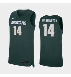 Michigan State Spartans Brock Washington Green Replica Men'S Jersey Michigan State Spartans Brock Washington Green Replica Men'S Jersey