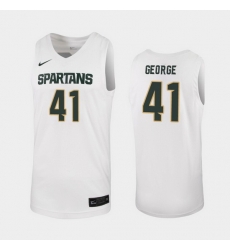 Michigan State Spartans Conner George White Replica Men'S Jersey Michigan State Spartans Conner George White Replica Men'S Jersey