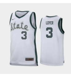 Michigan State Spartans Foster Loyer White Retro Replica Men'S Jersey Michigan State Spartans Foster Loyer White Retro Replica Men'S Jersey