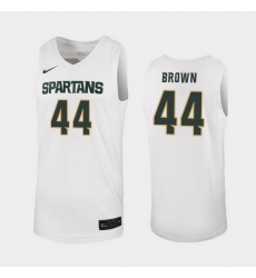 Michigan State Spartans Gabe Brown White Replica Men'S Jersey Michigan State Spartans Gabe Brown White Replica Men'S Jersey