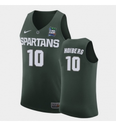 Michigan State Spartans Jack Hoiberg Green 2019 Final Four Men'S Jersey Michigan State Spartans Jack Hoiberg Green 2019 Final Four Men'S Jersey
