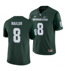 Michigan State Spartans Jalen Nailor Green College Football Michigan State Spartans Jersey Michigan State Spartans Jalen Nailor Green College Football Michigan State Spartans Jersey