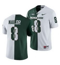 Michigan State Spartans Jalen Nailor Michigan State Spartans Split Edition 2021 22 Jersey Michigan State Spartans Jalen Nailor Michigan State Spartans Split Edition 2021 22 Jersey