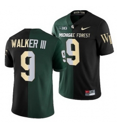 Michigan State Spartans Kenneth Walker Iii Black Green Split Edition Wake Forest Transfer 2021 Jersey Michigan State Spartans Kenneth Walker Iii Black Green Split Edition Wake Forest Transfer 2021 Jersey
