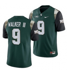 Michigan State Spartans Kenneth Walker Iii Green College Football Men Jersey Michigan State Spartans Kenneth Walker Iii Green College Football Men Jersey