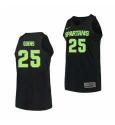 Michigan State Spartans Kenny Goins Black Replica Men'S Jersey Michigan State Spartans Kenny Goins Black Replica Men'S Jersey