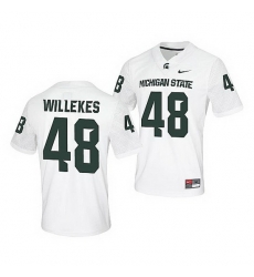 Michigan State Spartans Kenny Willekes White Untouchable Men'S Jersey Michigan State Spartans Kenny Willekes White Untouchable Men'S Jersey