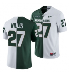 Michigan State Spartans Khari Willis Michigan State Spartans Split Edition Jersey Michigan State Spartans Khari Willis Michigan State Spartans Split Edition Jersey