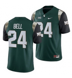 Michigan State Spartans Le'Veon Bell Green College Football Men Jersey Michigan State Spartans Le'Veon Bell Green College Football Men Jersey