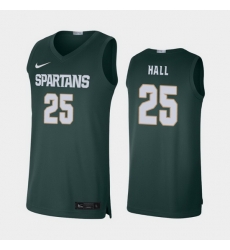 Michigan State Spartans Malik Hall Green Limited Men'S Jersey Michigan State Spartans Malik Hall Green Limited Men'S Jersey