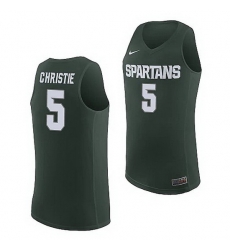 Michigan State Spartans Max Christie Michigan State Spartans Replica Basketball Jersey Michigan State Spartans Max Christie Michigan State Spartans Replica Basketball Jersey