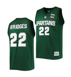 Michigan State Spartans Miles Bridges Green Commemorative Michigan State Spartans Jersey Michigan State Spartans Miles Bridges Green Commemorative Michigan State Spartans Jersey
