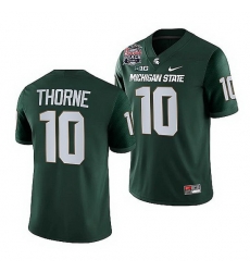 Michigan State Spartans Payton Thorne Green 2021 Peach Bowl College Football Playoff Jersey Michigan State Spartans Payton Thorne Green 2021 Peach Bowl College Football Playoff Jersey