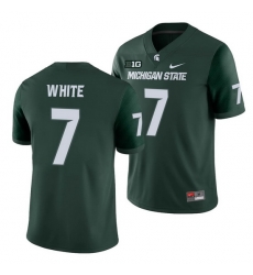 Michigan State Spartans Ricky White Green College Football Michigan State Spartans Jersey Michigan State Spartans Ricky White Green College Football Michigan State Spartans Jersey
