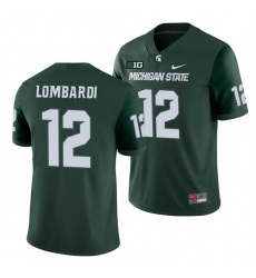 Michigan State Spartans Rocky Lombardi Green College Football Men'S Jersey Michigan State Spartans Rocky Lombardi Green College Football Men'S Jersey
