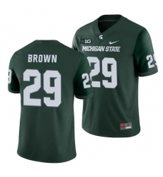Michigan State Spartans Shakur Brown Green College Football Men'S Jersey Michigan State Spartans Shakur Brown Green College Football Men'S Jersey