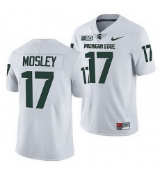 Michigan State Spartans Tre Mosley White Limited Men Jersey Michigan State Spartans Tre Mosley White Limited Men Jersey