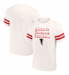 Men Atlanta Falcons Cream X Darius Rucker Collection Vintage T Shirt Men Atlanta Falcons Cream X Darius Rucker Collection Vintage T Shirt