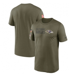 Men Baltimore Ravens Olive 2022 Salute To Service Legend Team T Shirt Men Baltimore Ravens Olive 2022 Salute To Service Legend Team T Shirt