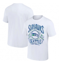 Men Seattle Seahawks White X Darius Rucker Collection Vintage Football T Shirt Men Seattle Seahawks White X Darius Rucker Collection Vintage Football T Shirt