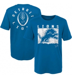 Men Detroit Lions Blue Preschool Liquid Camo Logo T Shirt Men Detroit Lions Blue Preschool Liquid Camo Logo T Shirt