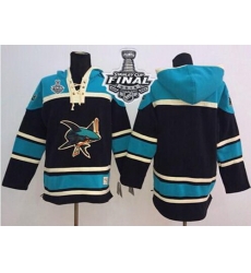 Men San Jose Sharks Blank Black Sawyer Hooded Sweatshirt 2016 Stanley Cup Final Patch Stitched NHL Jersey Men San Jose Sharks Blank Black Sawyer Hooded Sweatshirt 2016 Stanley Cup Final Patch Stitched NHL Jersey