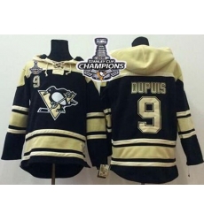 Men Pittsburgh Penguins 9 Pascal Dupuis Black Sawyer Hooded Sweatshirt 2016 Stanley Cup Champions Stitched NHL Jersey Men Pittsburgh Penguins 9 Pascal Dupuis Black Sawyer Hooded Sweatshirt 2016 Stanley Cup Champions Stitched NHL Jersey