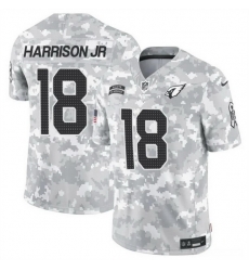 Men Arizona Cardinals 18 Marvin Harrison Jr 2024 F U S E Arctic Camo Salute To Service Limited Stitched Football Jersey Men Arizona Cardinals 18 Marvin Harrison Jr 2024 F U S E Arctic Camo Salute To Service Limited Stitched Football Jersey