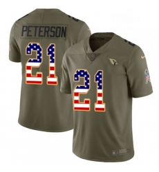 Men Nike Arizona Cardinals 21 Patrick Peterson Limited OliveUSA Flag 2017 Salute to Service NFL Jersey Men Nike Arizona Cardinals 21 Patrick Peterson Limited OliveUSA Flag 2017 Salute to Service NFL Jersey