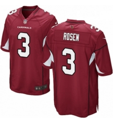 Men Nike Arizona Cardinals 3 Josh Rosen Game Red Team Color NFL Jersey Men Nike Arizona Cardinals 3 Josh Rosen Game Red Team Color NFL Jersey