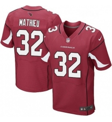 Men Nike Arizona Cardinals 32 Tyrann Mathieu Elite Red Team Color NFL Jersey Men Nike Arizona Cardinals 32 Tyrann Mathieu Elite Red Team Color NFL Jersey