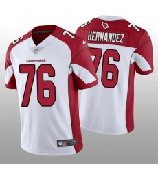 Men's Arizona Cardinals #76 Will Hernandez White Red Vapor Untouchable Stitched Football Jersey Men's Arizona Cardinals #76 Will Hernandez White Red Vapor Untouchable Stitched Football Jersey