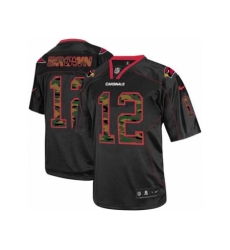 Nike Arizona Cardinals 12 John Brown Black Elite Camo Fashion NFL Jersey Nike Arizona Cardinals 12 John Brown Black Elite Camo Fashion NFL Jersey