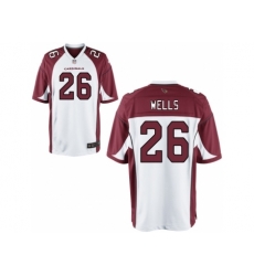 Nike Arizona Cardinals 26 Chris Wells White Game NFL Jersey Nike Arizona Cardinals 26 Chris Wells White Game NFL Jersey