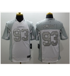 Nike Arizona Cardinals #93 Calais Campbell White Mens Stitched NFL Limited Platinum Jersey Nike Arizona Cardinals #93 Calais Campbell White Mens Stitched NFL Limited Platinum Jersey