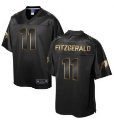 Nike Cardinals #11 Larry Fitzgerald Pro Line Black Gold Collection Mens Stitched NFL Game Jersey Nike Cardinals #11 Larry Fitzgerald Pro Line Black Gold Collection Mens Stitched NFL Game Jersey