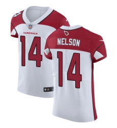 Nike Cardinals #14 J J Nelson White Mens Stitched NFL Vapor Untouchable Elite Jersey Nike Cardinals #14 J J Nelson White Mens Stitched NFL Vapor Untouchable Elite Jersey